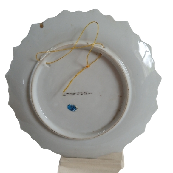 Vintage Collector Plate San Diego Trinket Dish Made in Korea Souvenir 9" x 9" - Picture 4 of 10